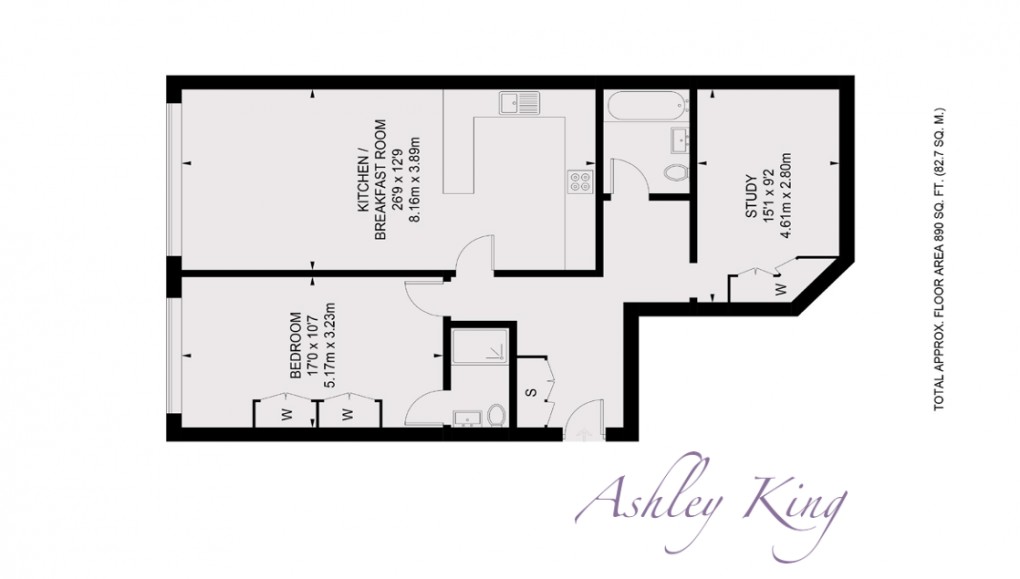 Floorplan for Commercial Street, London, E1 6BJ