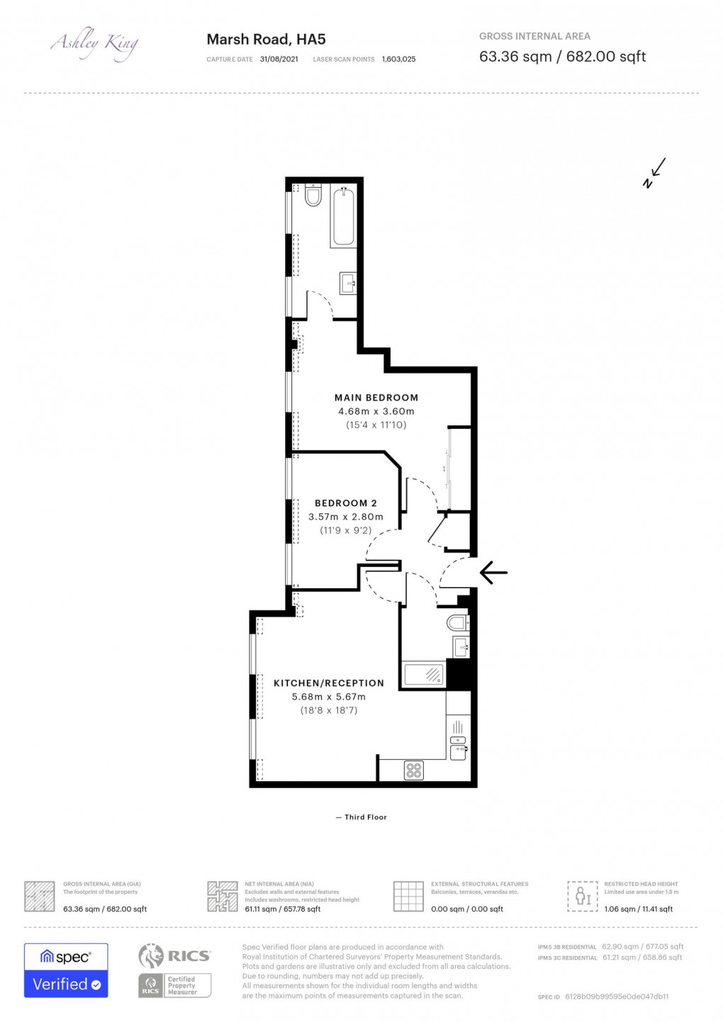 Floorplan for Marsh Road, Pinner, HA5 5PA